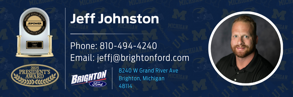 Go Blue email signature example