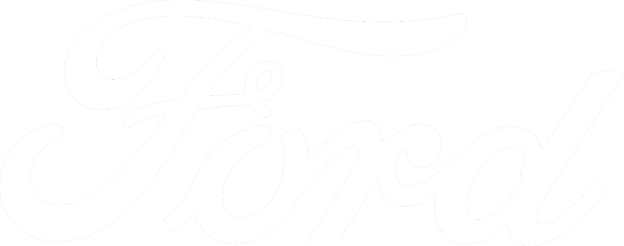 Ford Script White